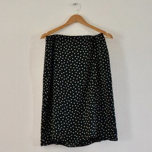 Louben Black Polka Dot Skirt